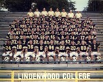 1991-1992 Lindenwood College Football Team Photo by Lindenwood College