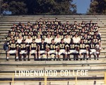 1989-1990 Lindenwood College Football Team Photo by Lindenwood College