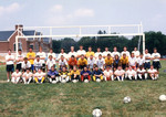 1996-1997 Lindenwood College Men's Soccer Team by Lindenwood College