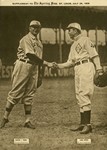 Cy Young and Lou Criger by The Sporting News